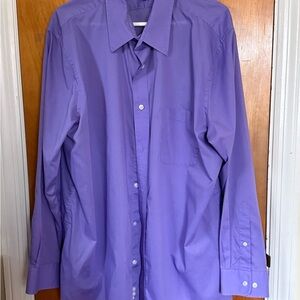 croft & barrow Lavender Button-Front Shirt